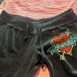Sinful Velvet Track pants